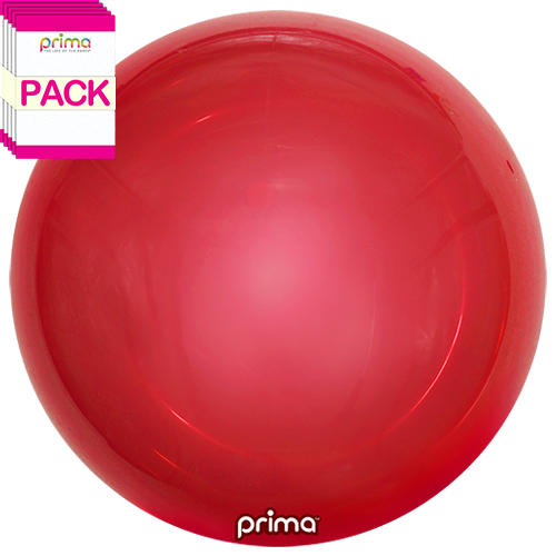 [PS-MRED-24-50-1-BAND] 20” Red Metallic Sphere (Pack of 10)