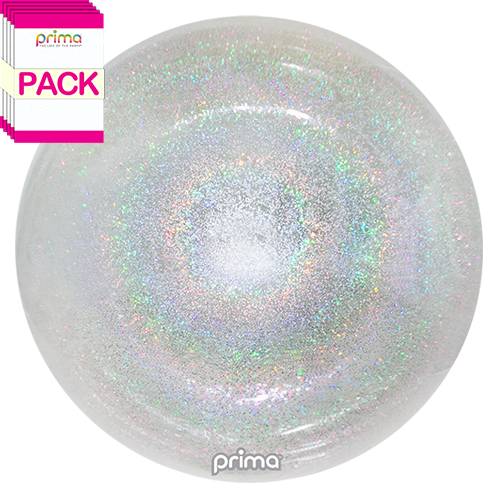 [PS-CSGL-22-50-1-BAND] 20” Silver Glitter Sphere (Pack of 10)