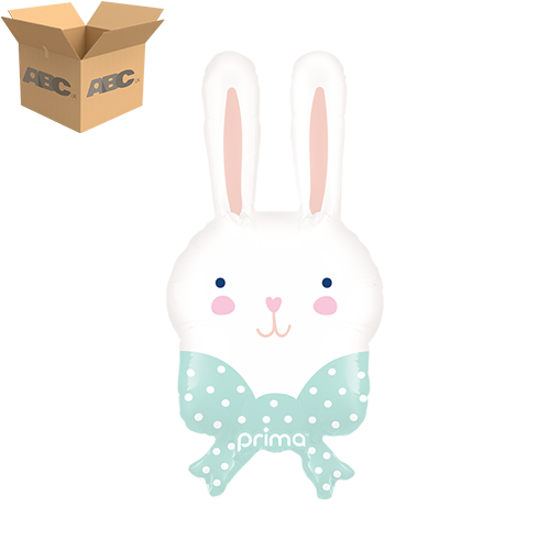 [PF-0145-12-50-2-CASE] 12" Air-filled Sweet Bunny Head (Case of 50)